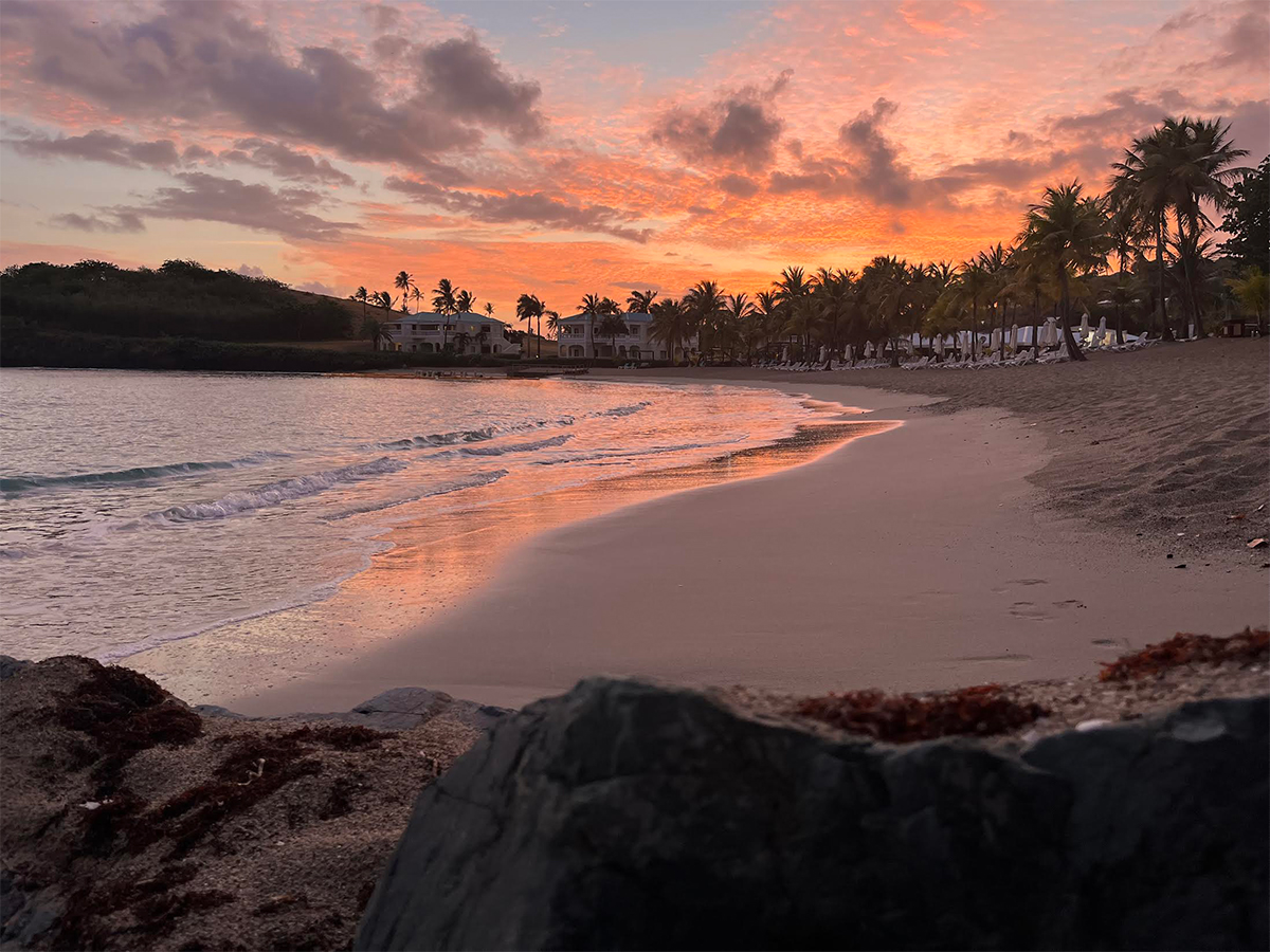 Caribbean Photo of the Week: Sunrise at the Buccaneer in St Croix