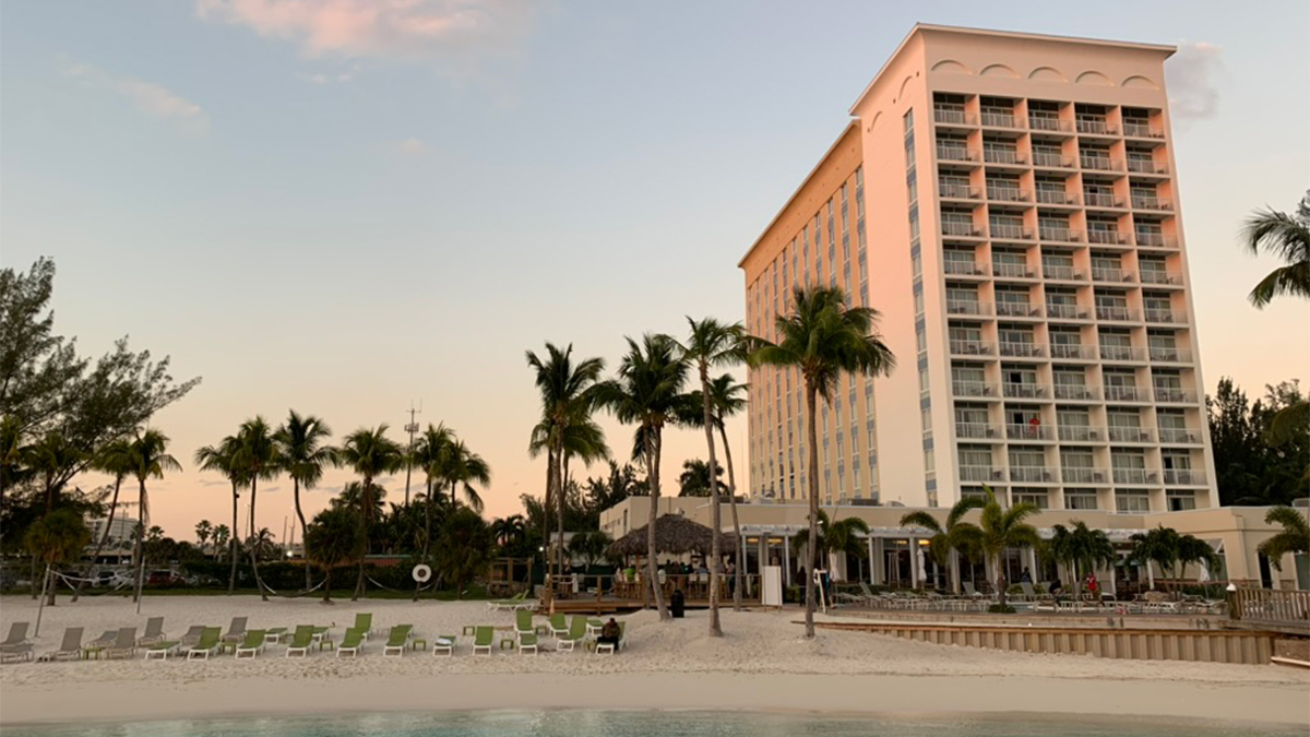 The Best All-Inclusive Resort on Paradise Island Has a Huge Pool, Harbor Views, and It’s Just for Adults