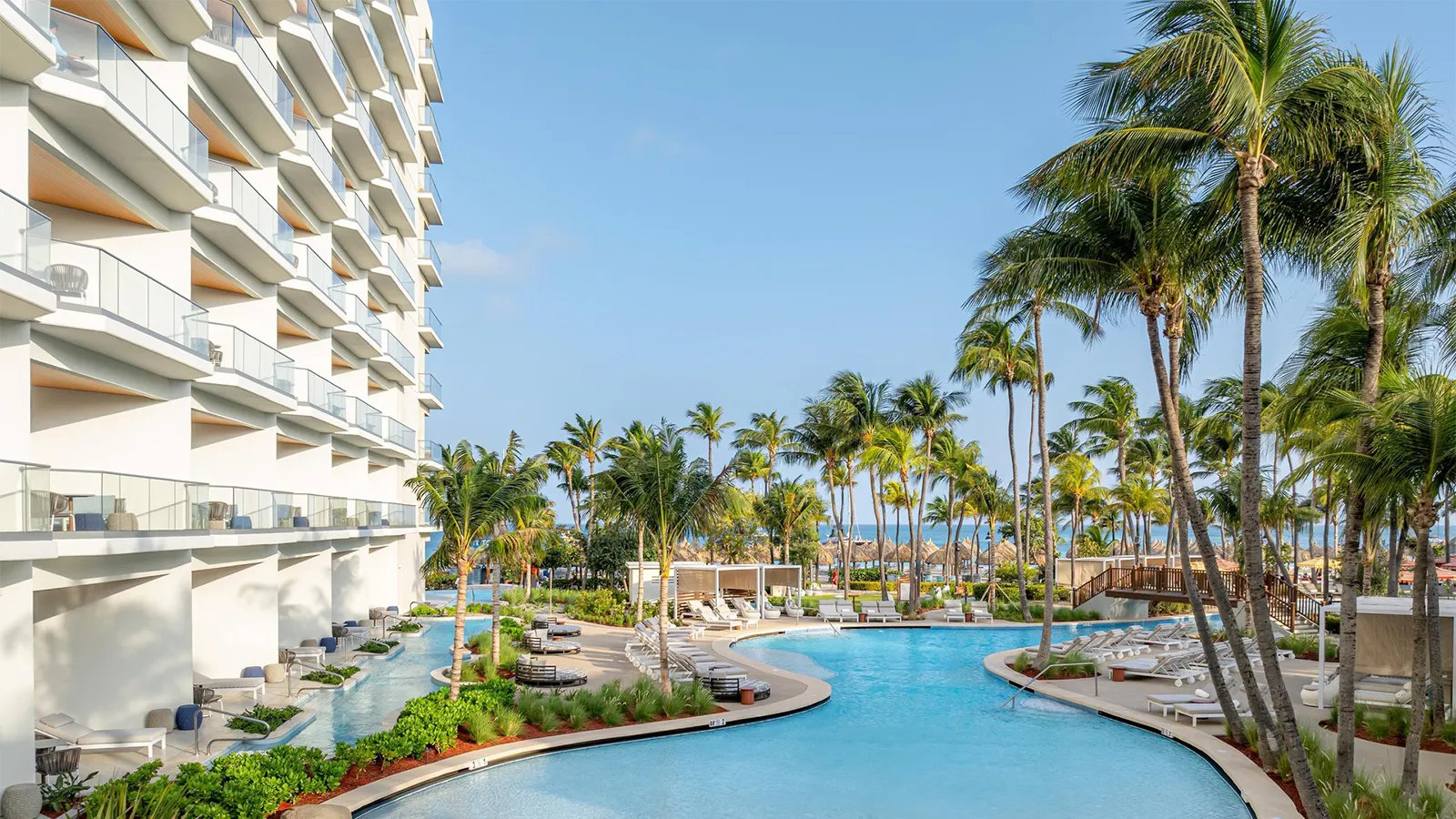 The Best New Resort in Aruba Is on Palm Beach, With Swim-Ups, a Rooftop Terrace and 161 Oversized Rooms and Suites