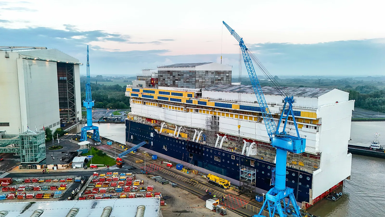 Disney’s Newest Cruise Ship Is Beginning to Take Shape — With a Moana Grand Hall and a 2027 Debut