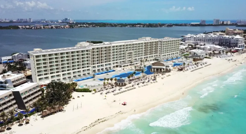 the hyatt zilara cancun and its beach