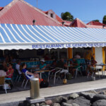 Le Genois restaurant on the waterfront in Le Bourg, Terre-de-Haut, Guadeloupe