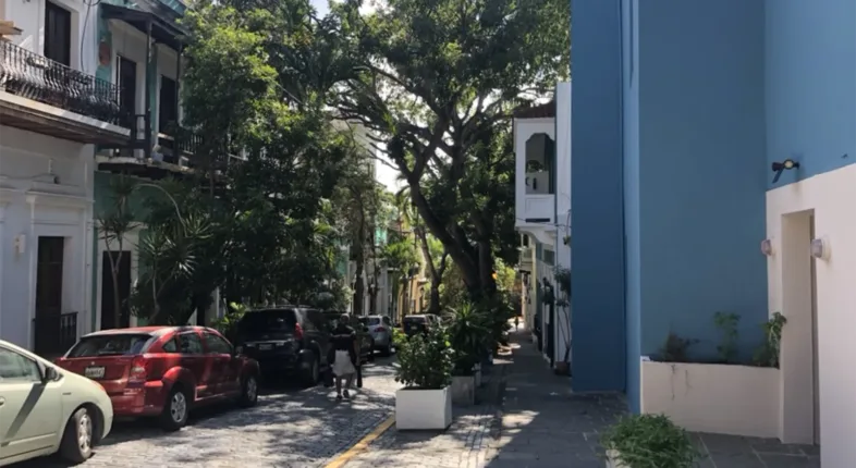 a street in old san juan