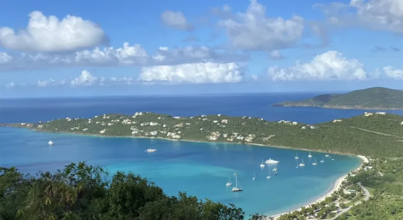 st thomas magens bay beach