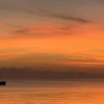 sunset in governors harbour