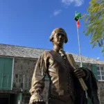 the alexander hamilton statue in nevis