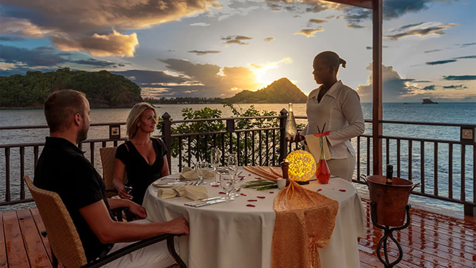 The Most Romantic Table in Saint Lucia Is at Cap Maison, Right Above the Sea